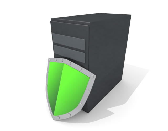 Protect your computer from viruses-Smartphone / Illustration / Application / Photo / Free material / Mobile / Photo / Server / Net