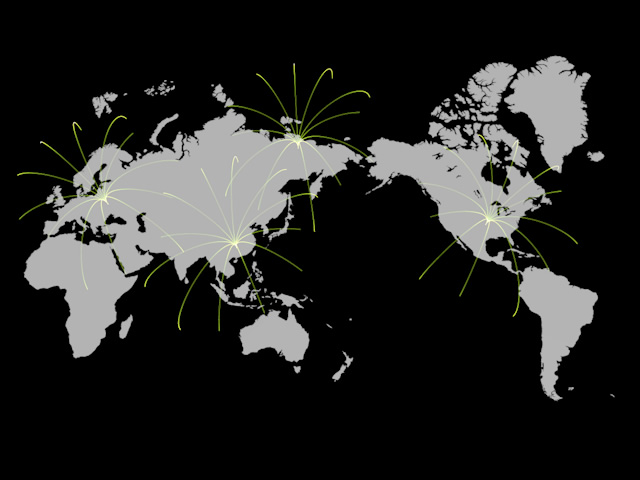 ネットワーク地点 世界 インターネット インターネット モバイル 無料イラスト素材