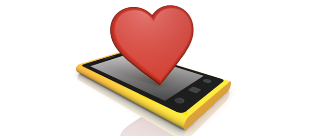 愛してるスマートフォン - スマホ / イラスト / アプリケーション / 写真 / フリー素材 / モバイル / フォト / サーバー / ネット