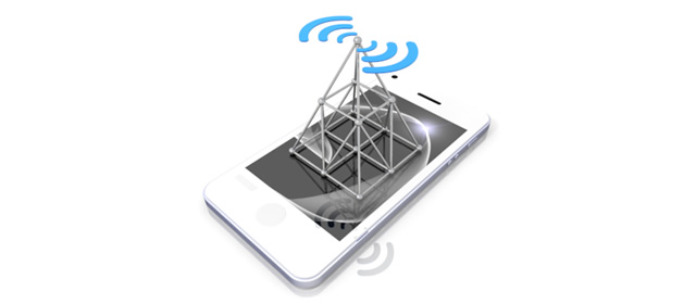 Internet line --Radio wave --Smartphone / Illustration / Application / Photo / Free material / Mobile / Photo / Server / Internet